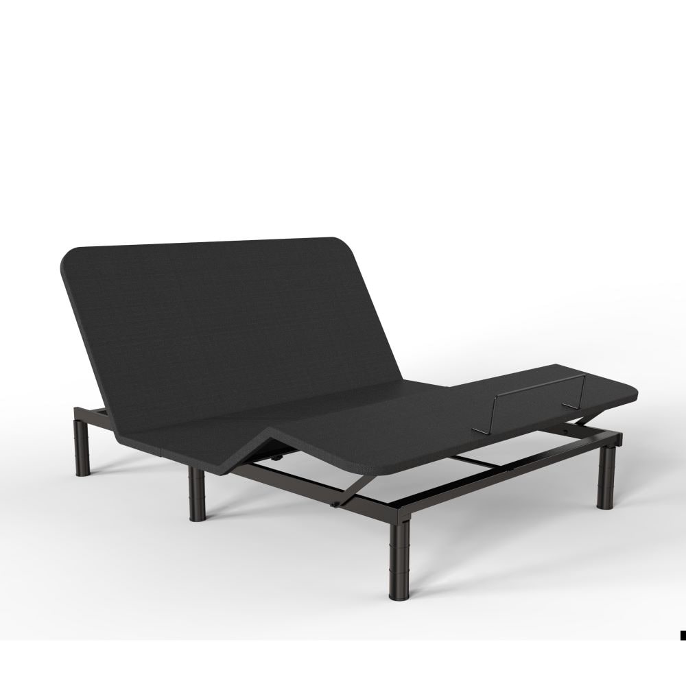 Adjustable Bed Frame,Twin Size Bed Frame,Black,Easy Assembly_voghion.com